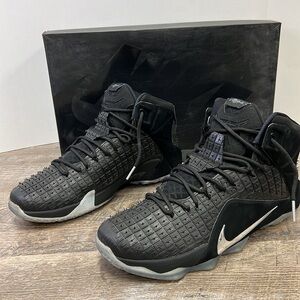 Nike LeBron XII EXT RC QS Black Chrome Basketball Sneakers – Men’s Size 11.5